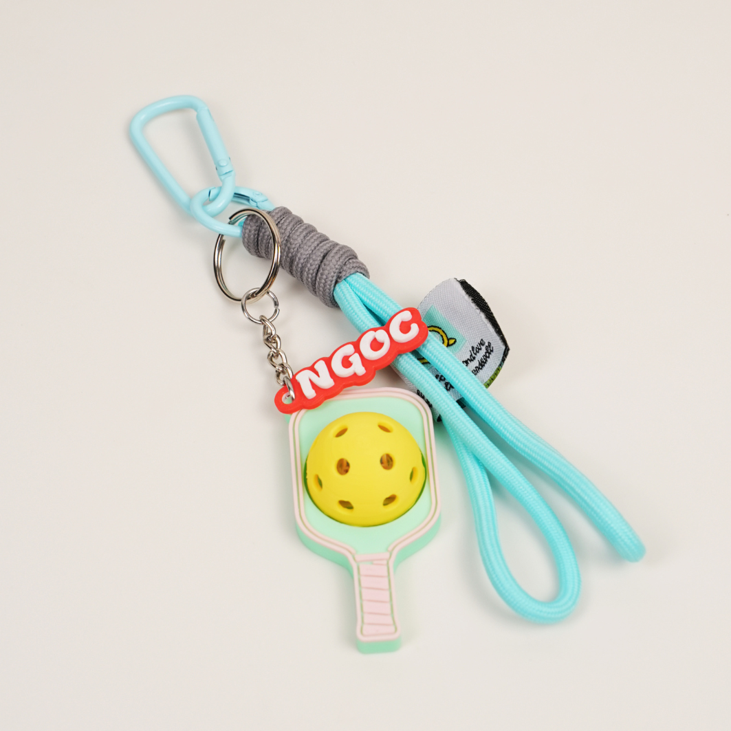 Móc Khóa Clicky Pickleball Cá Nhân Hóa