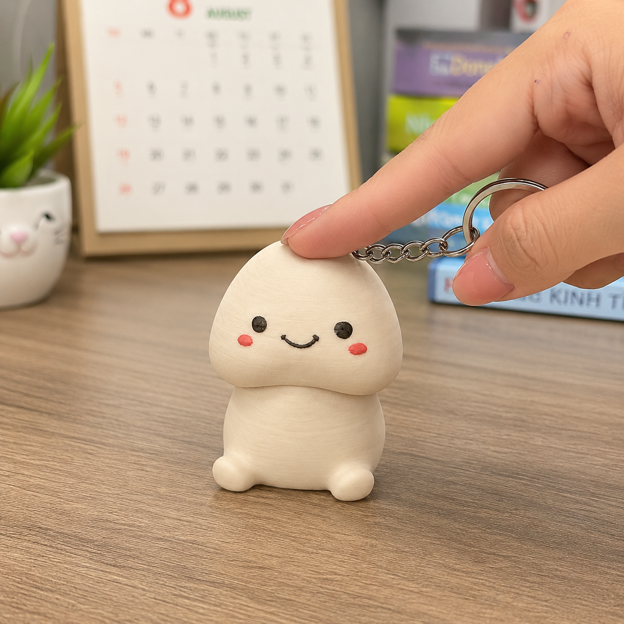 MÓC KHOÁ BẤM CLICKY HÌNH SOCIU NGỘ NGHĨNH (Bản sao)