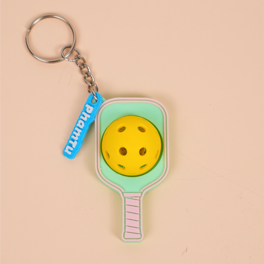 Móc Khóa Clicky Pickleball Cá Nhân Hóa