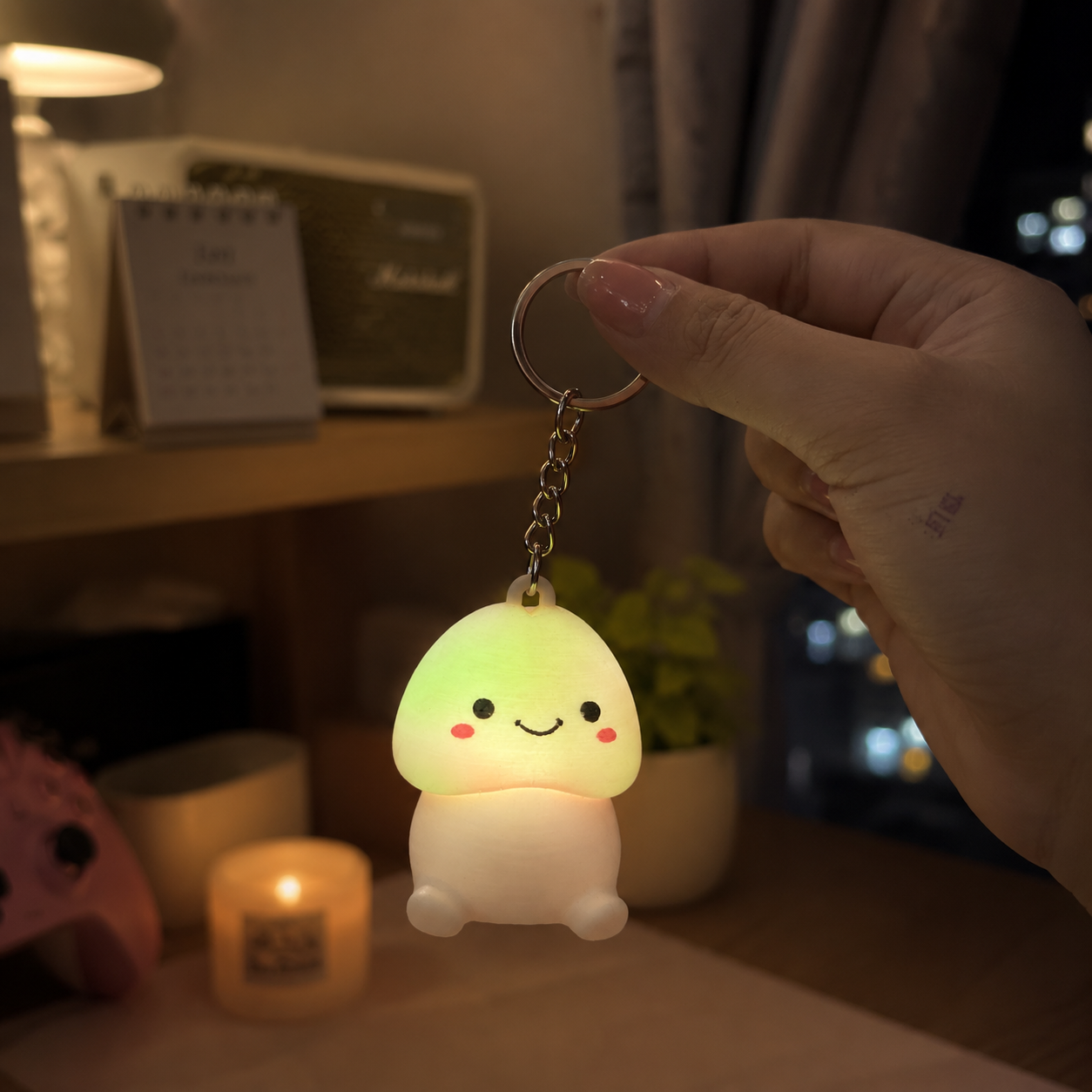 MÓC KHOÁ BẤM CLICKY HÌNH SOCIU NGỘ NGHĨNH (Bản sao)