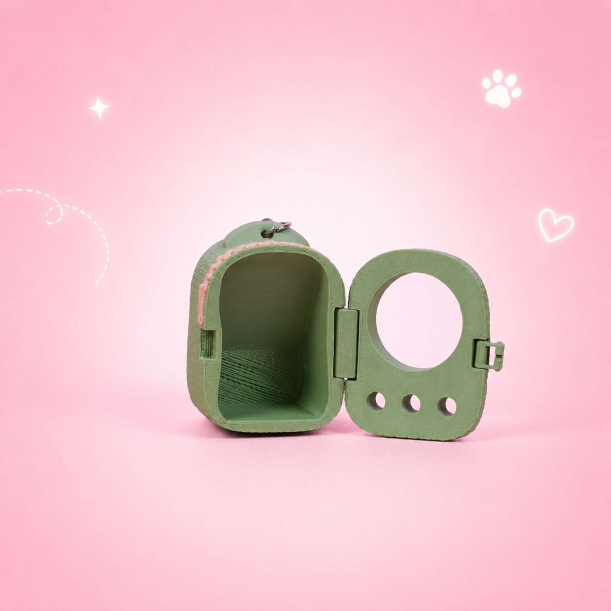 Móc Khóa MeowPack – Phụ Kiện Trang Trí Balo, Túi Xách Hình Mèo Ngộ Nghĩnh