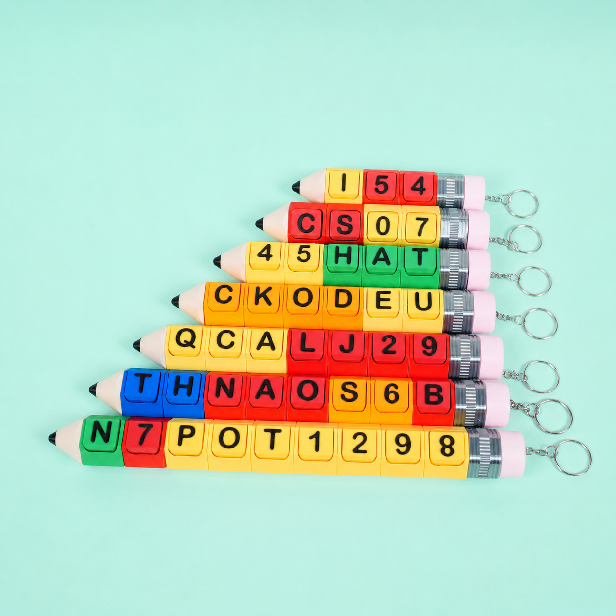 Móc Khóa Clicky Bút Chì Custom Tên Theo Yêu Cầu – Keychain Bút Chì Cá Nhân Hoá