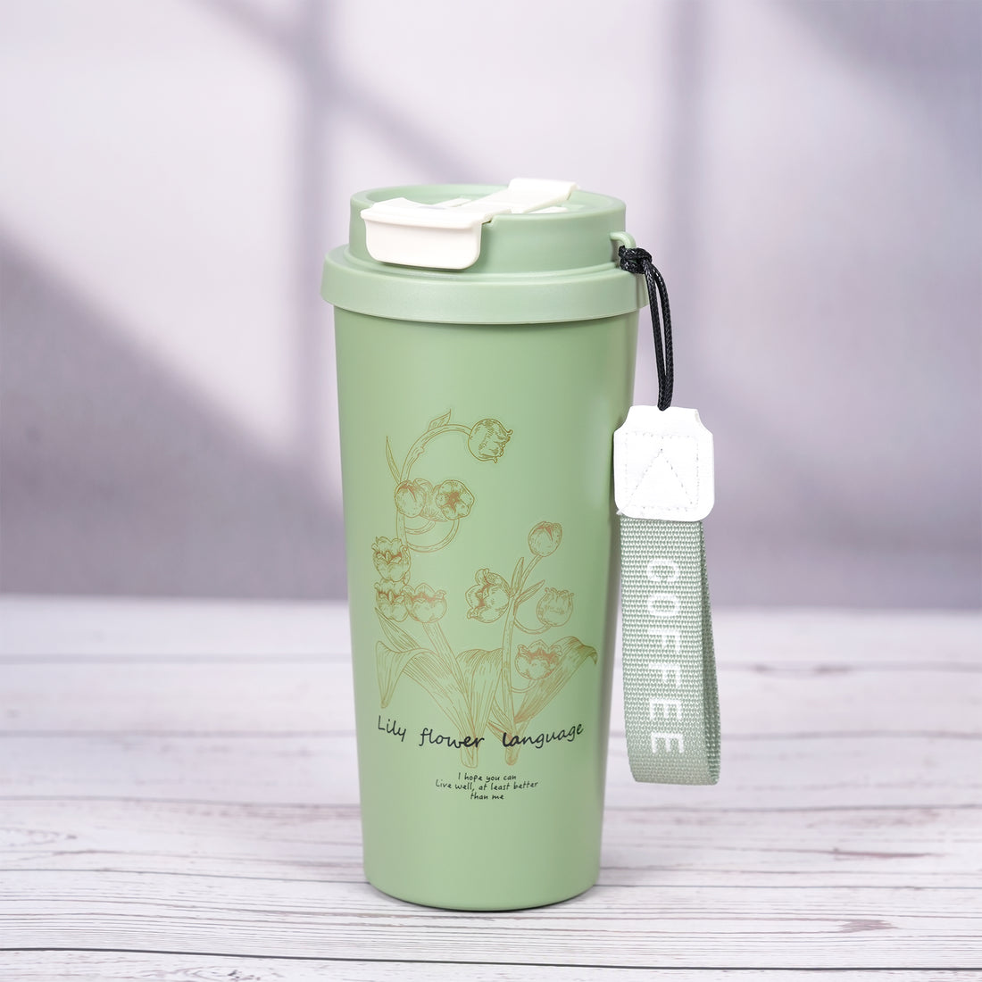 Ly giữ nhiệt in hình  - Quà tặng cá nhân hóa, in Theo Yêu Cầu - Ly Giữ Nhiệt Cao Cấp 520ML, Quà Tặng - Bình Inox 316 Raccoonie