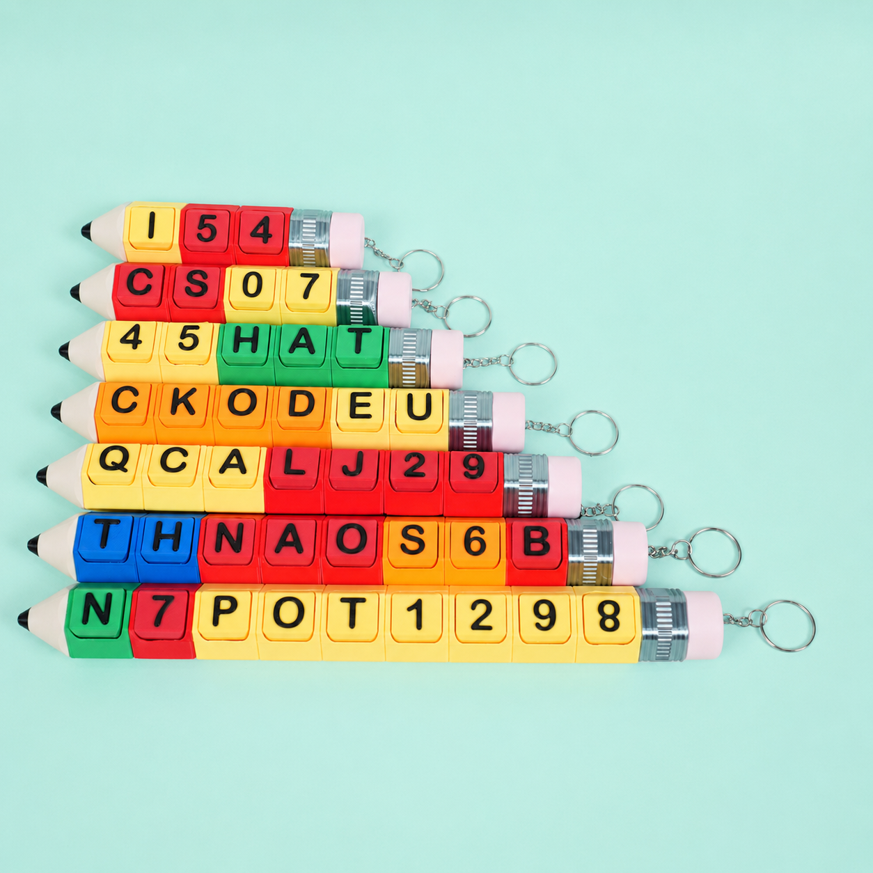 Móc Khóa Clicky Bút Chì Custom Tên Theo Yêu Cầu – Keychain Bút Chì Cá Nhân Hoá