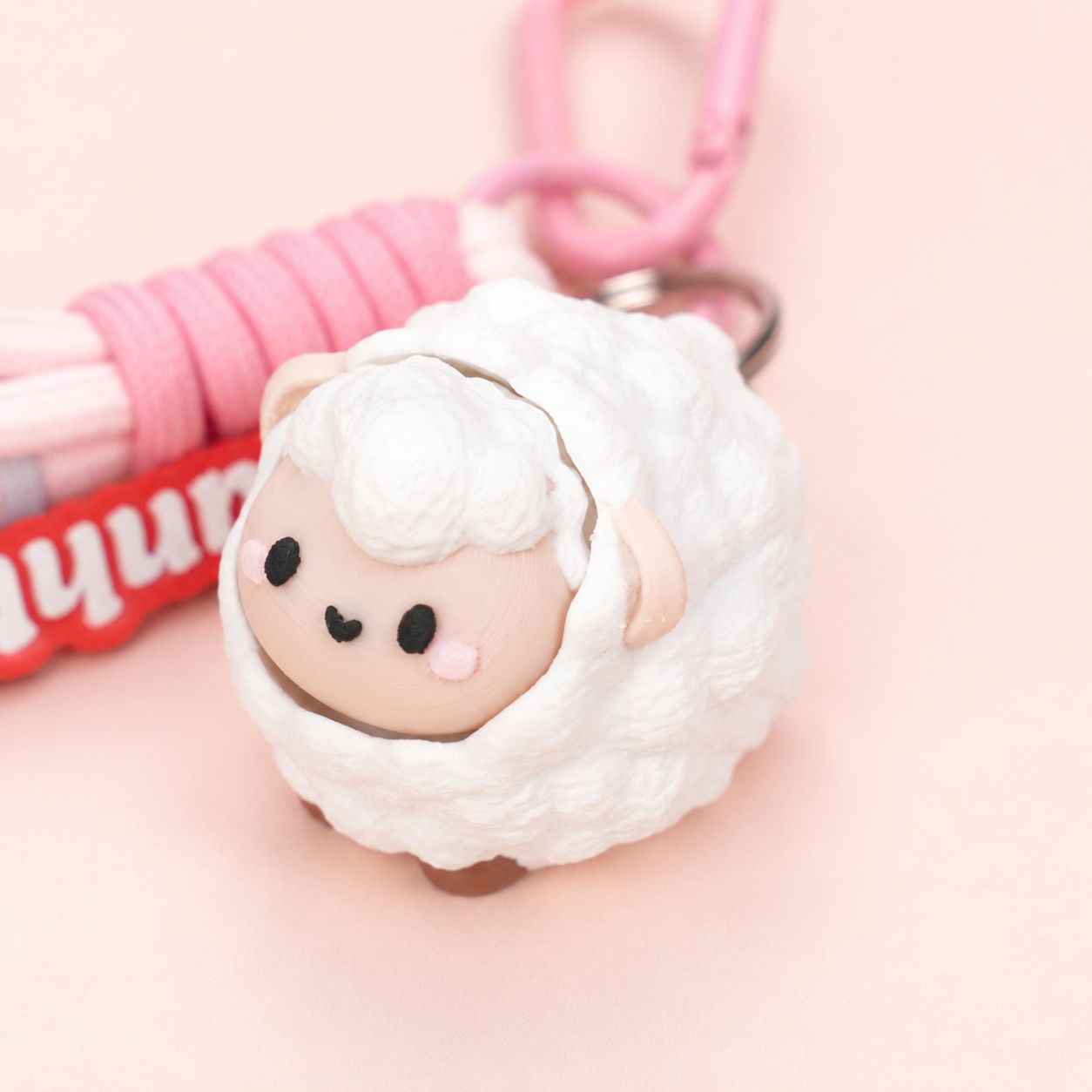 Móc Khoá Clicky Chú Cừu Dễ Thương - Móc Khóa Cừu Mini 3D Cute Vui Tay