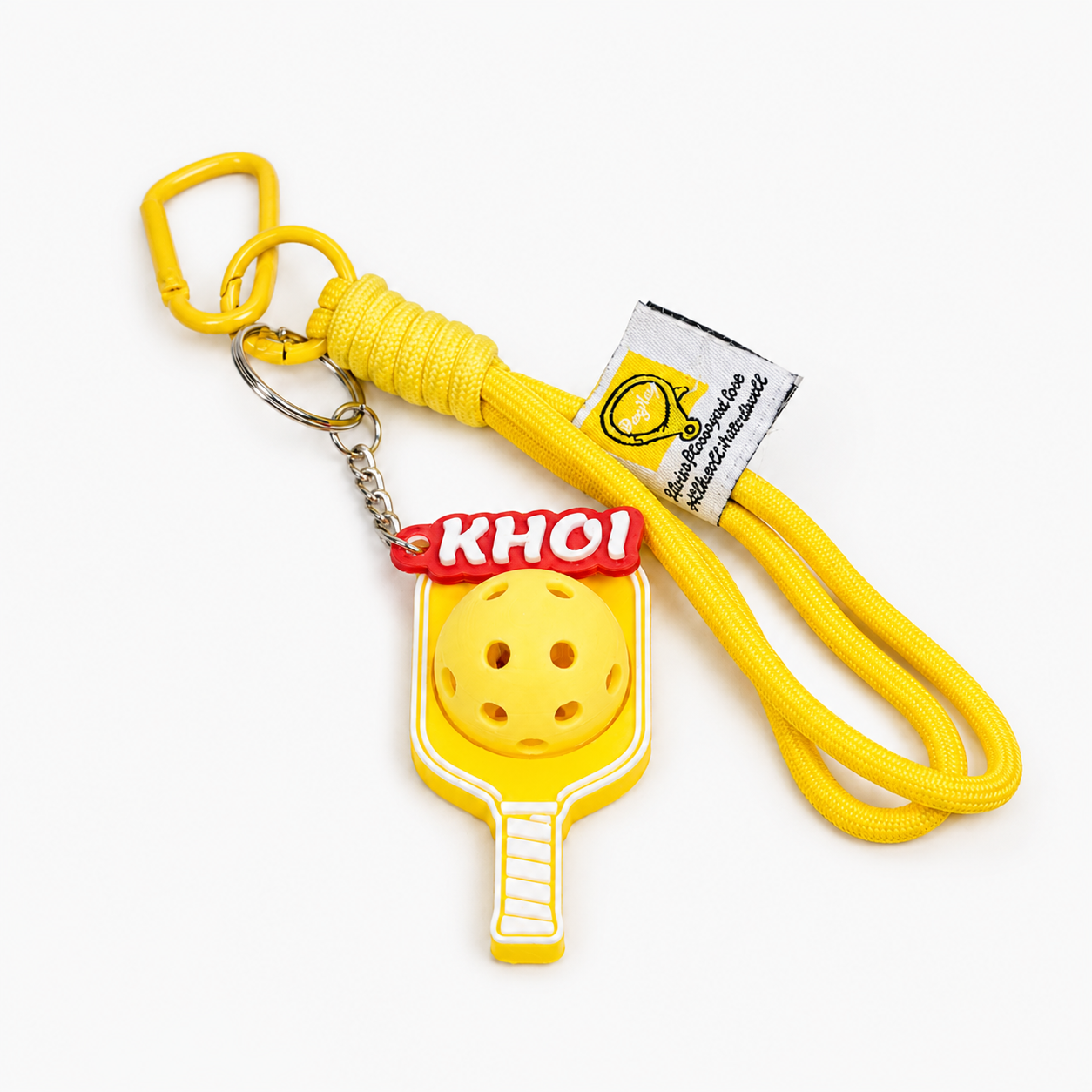 Móc Khóa Clicky Pickleball Cá Nhân Hóa