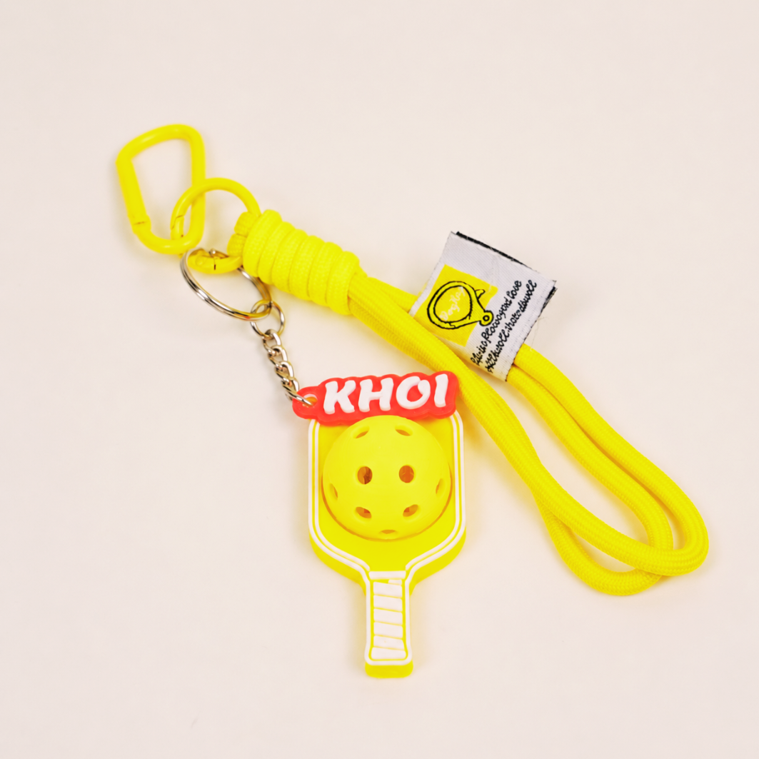Móc Khóa Clicky Pickleball Cá Nhân Hóa