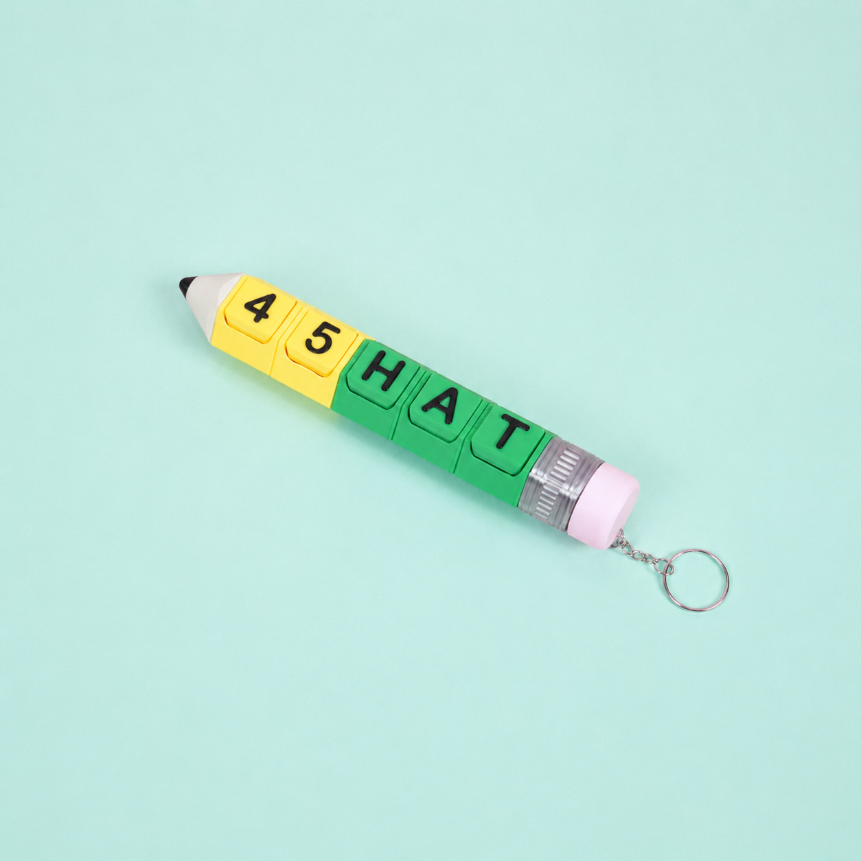 Móc Khóa Clicky Bút Chì Custom Tên Theo Yêu Cầu – Keychain Bút Chì Cá Nhân Hoá