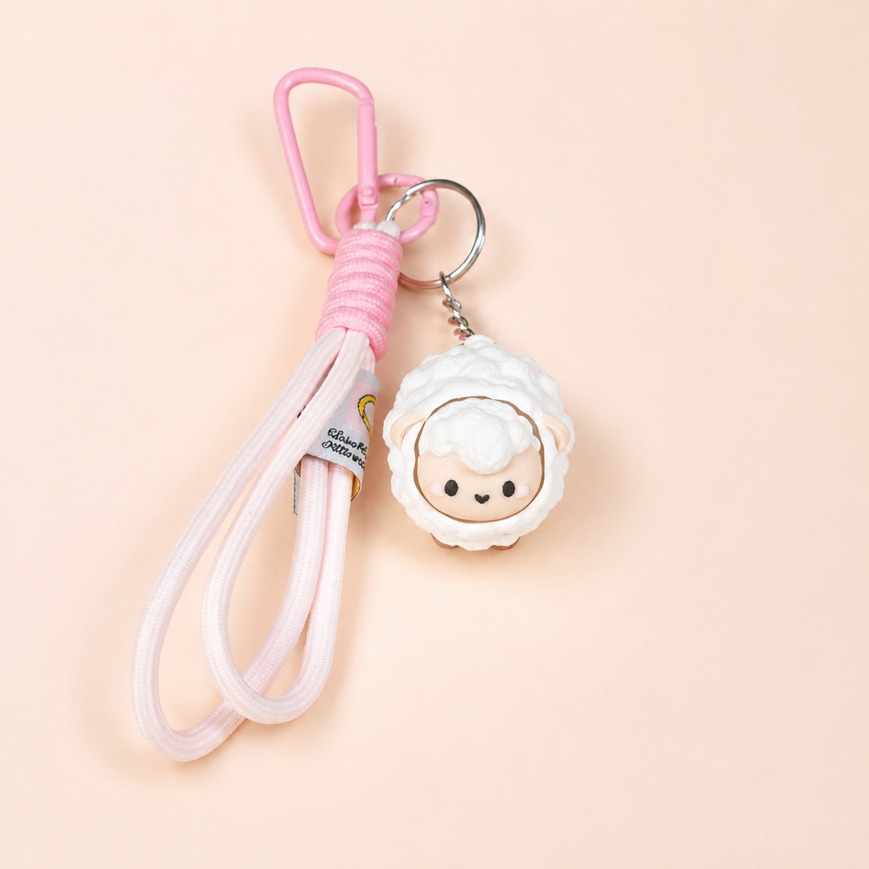 Móc Khoá Clicky Chú Cừu Dễ Thương - Móc Khóa Cừu Mini 3D Cute Vui Tay