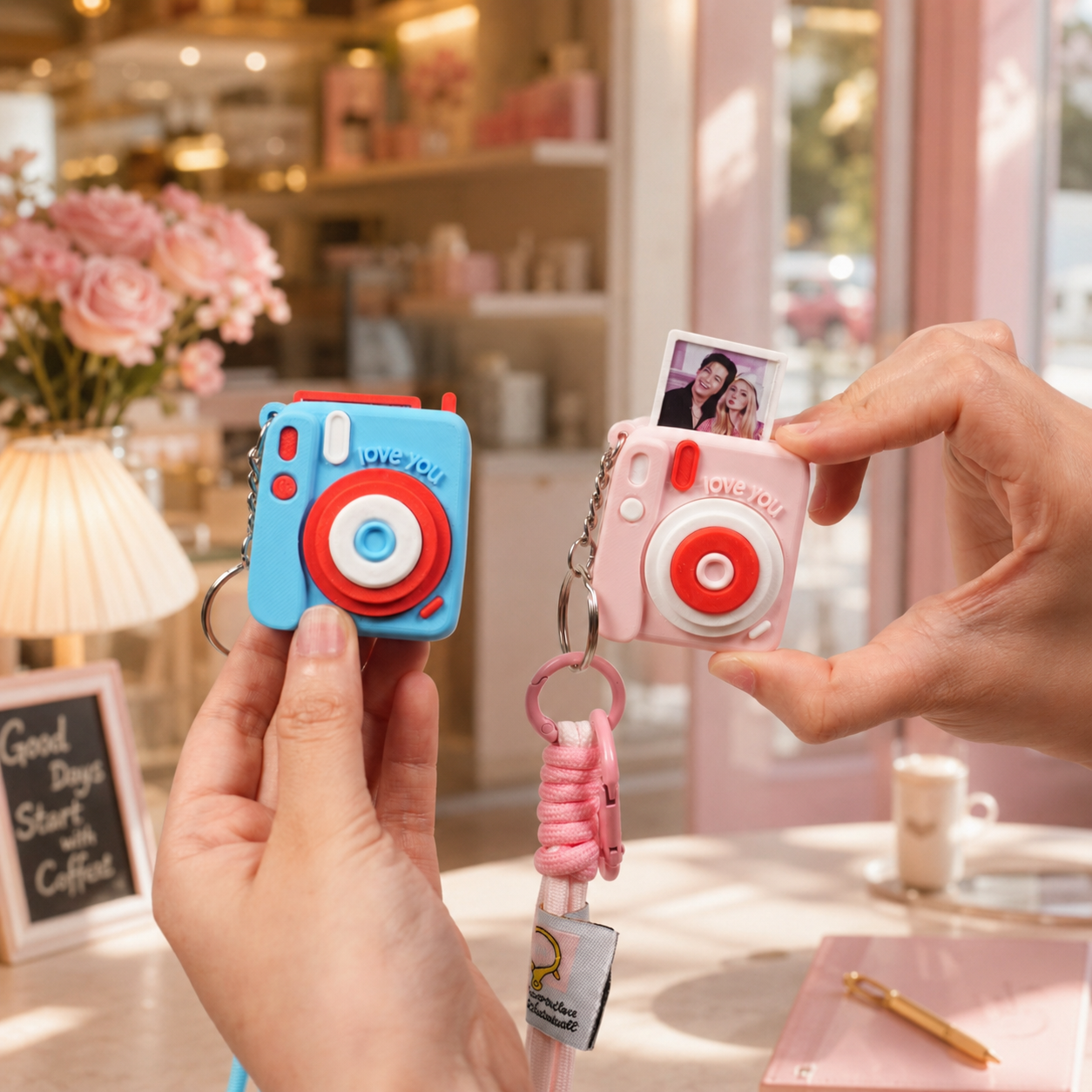 Móc Khoá Clicky Instax Cá Nhân Hoá