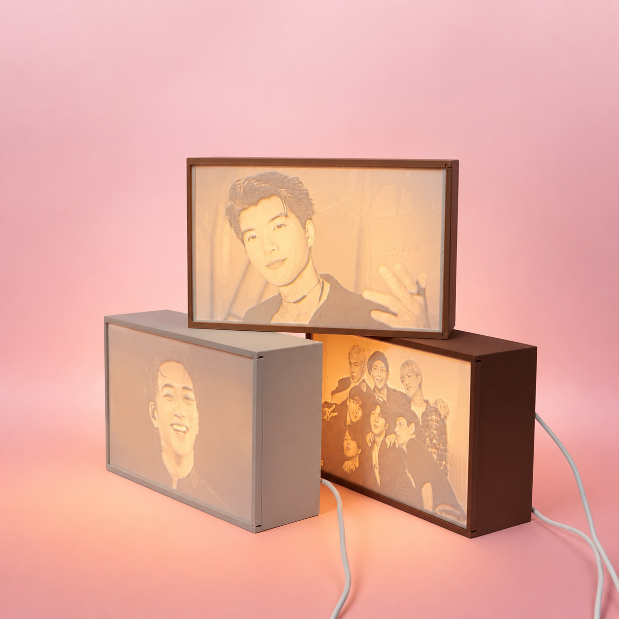 Đèn Ảnh Lithophane Cá Nhân Hóa – Khắc Ảnh Theo Yêu Cầu, Quà Tặng Lưu Niệm Độc Đáo