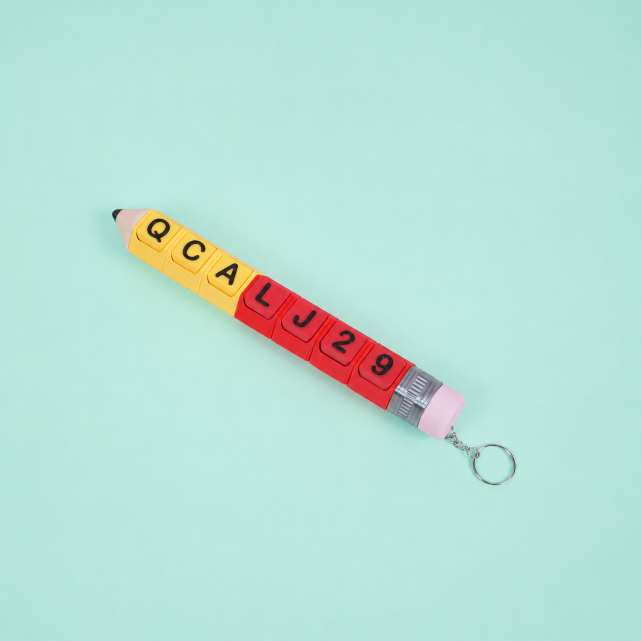 Móc Khóa Clicky Bút Chì Custom Tên Theo Yêu Cầu – Keychain Bút Chì Cá Nhân Hoá