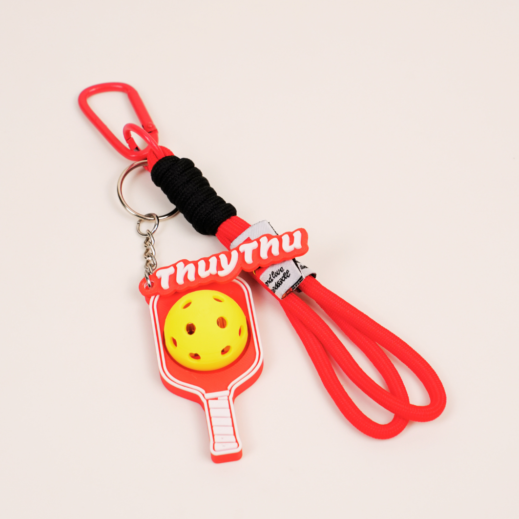 Móc Khóa Clicky Pickleball Cá Nhân Hóa