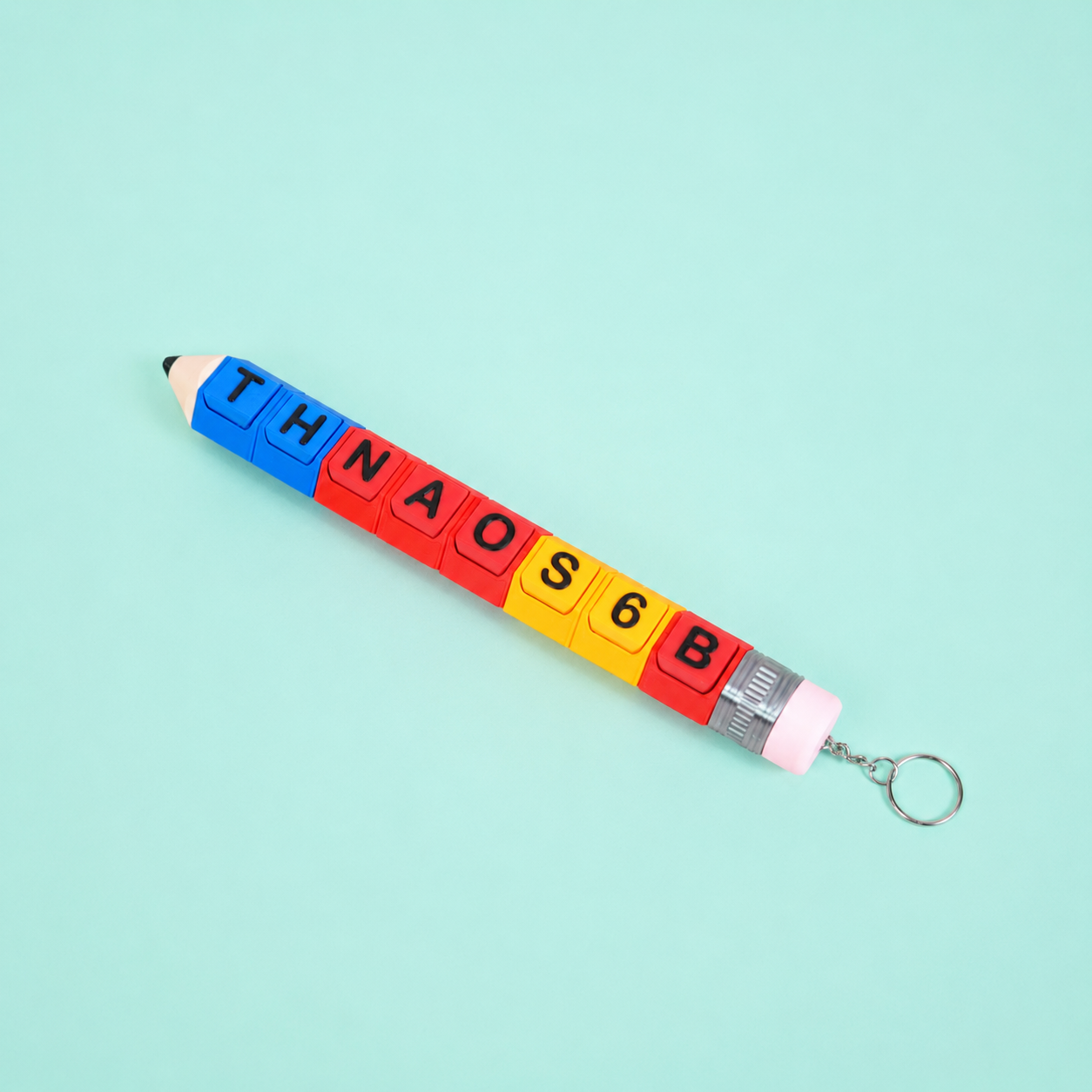 Móc Khóa Clicky Bút Chì Custom Tên Theo Yêu Cầu – Keychain Bút Chì Cá Nhân Hoá