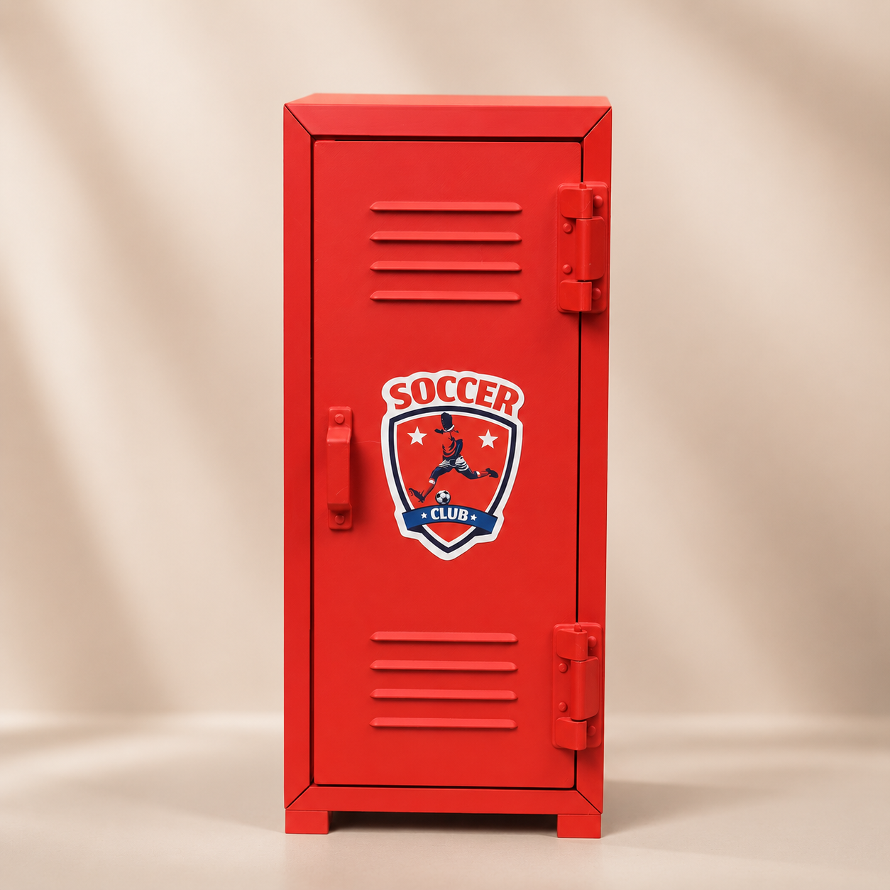 Tủ Locker Custom Áo Bóng Đá - Mô Hình Tủ Đồ Thể Thao Cá Nhân Hoá Kèm Đèn Decor