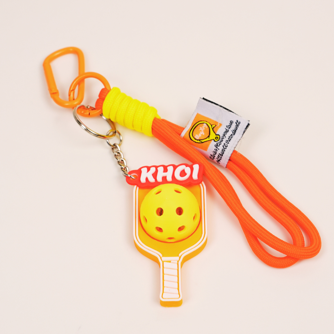 Móc Khóa Clicky Pickleball Cá Nhân Hóa