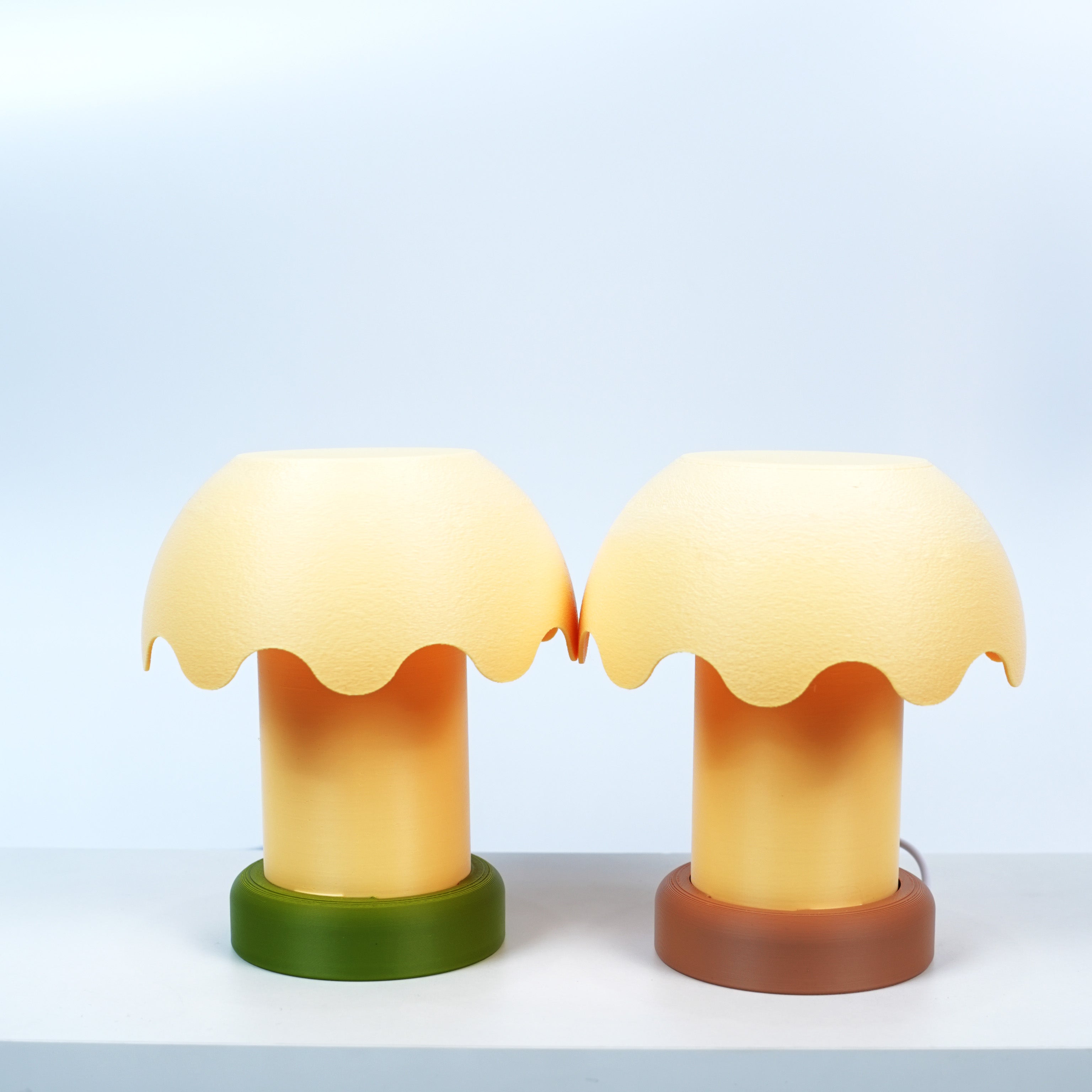 Sunny Mushroom Lamp – Đèn Nấm Mini Ánh Vàng Ấm, Decor Phòng Ngủ Dễ Thương
