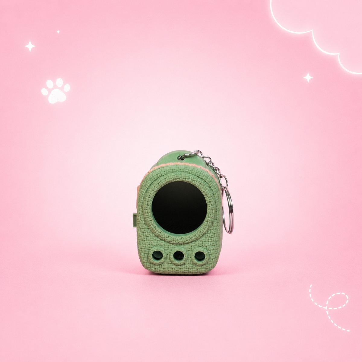 Móc Khóa MeowPack – Phụ Kiện Trang Trí Balo, Túi Xách Hình Mèo Ngộ Nghĩnh