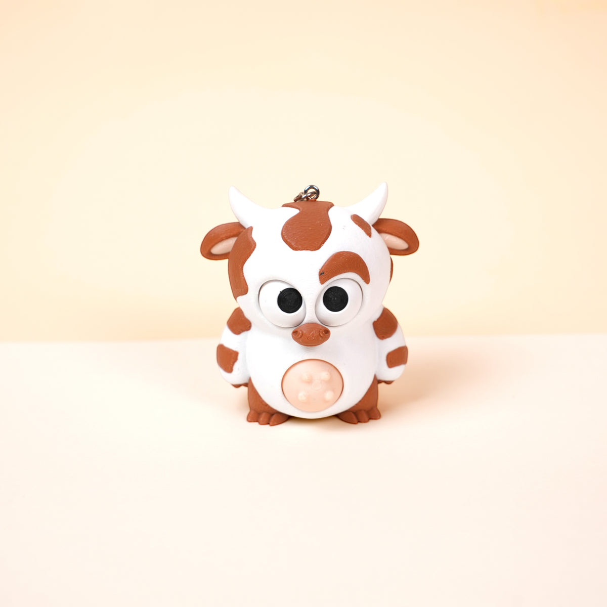 Móc Khóa Twisty Pets – Mắt & Bụng Xoay Linh Hoạt