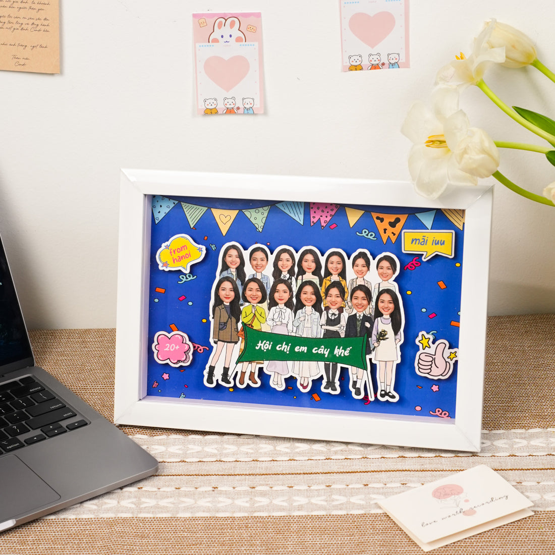 Khung ảnh 3D công sở - Thiết kế theo yêu cầu