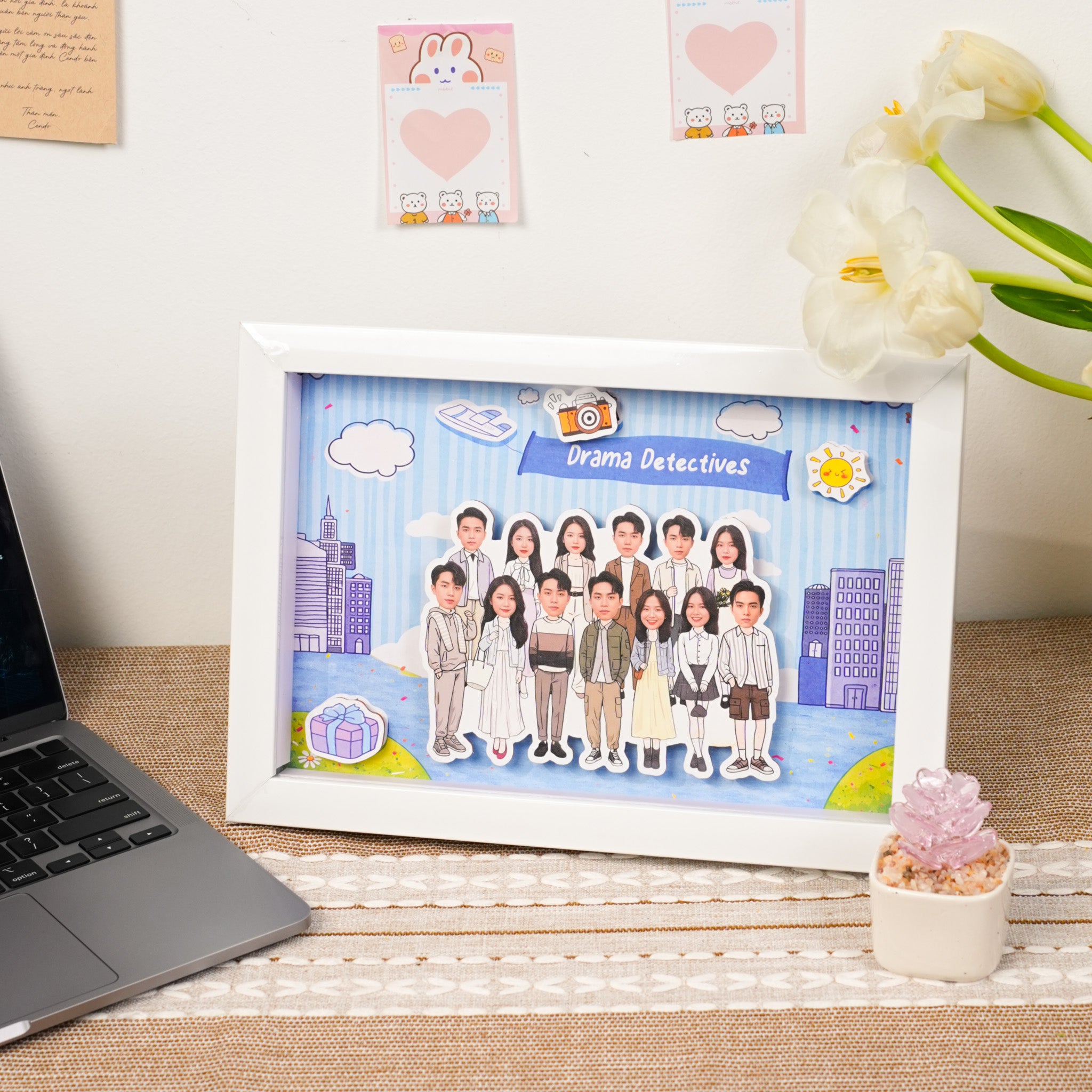 Khung ảnh 3D công sở - Thiết kế theo yêu cầu