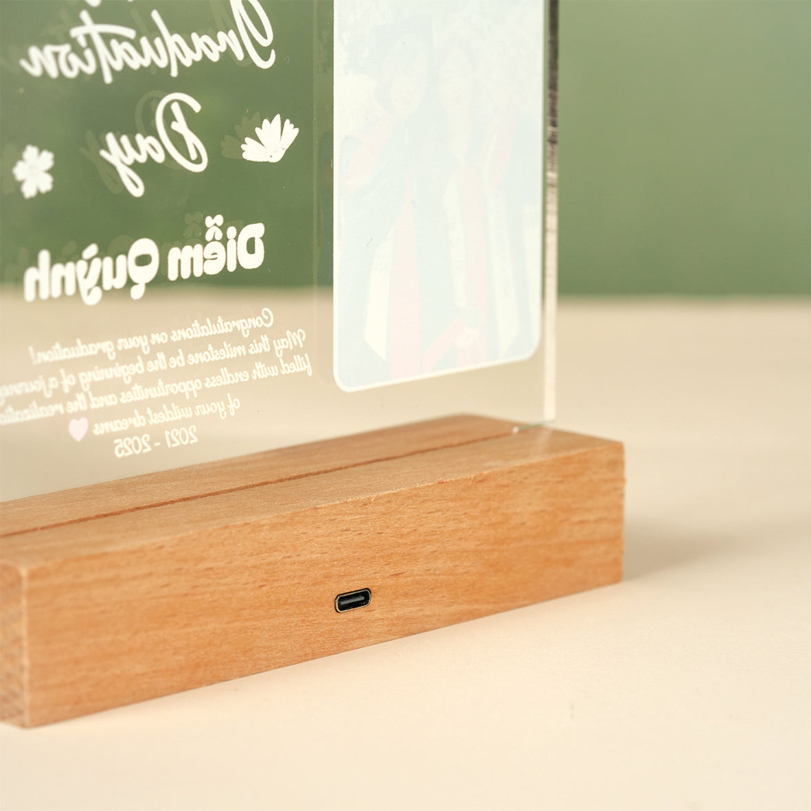 ĐÈN NGỦ QUÀ CƯỚI - Thiết kế theo yêu cầu - Đèn LED 3D trang trí phòng, quà tặng đặc biệt