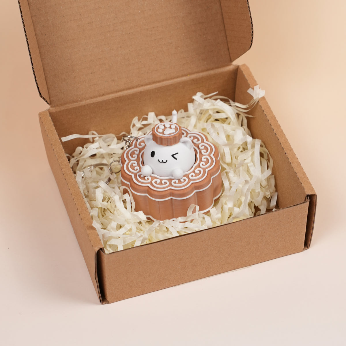 Móc Khóa Clicky Mooncake Dễ Thương – Bánh Trung Thu Bấm Click Vui Tay
