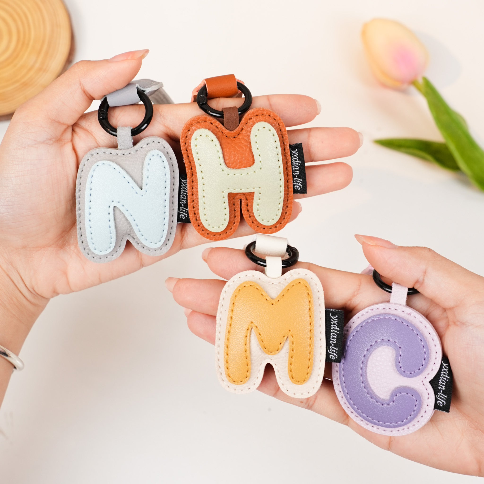 Móc khóa chữ cái - 22 chữ cái alphabet