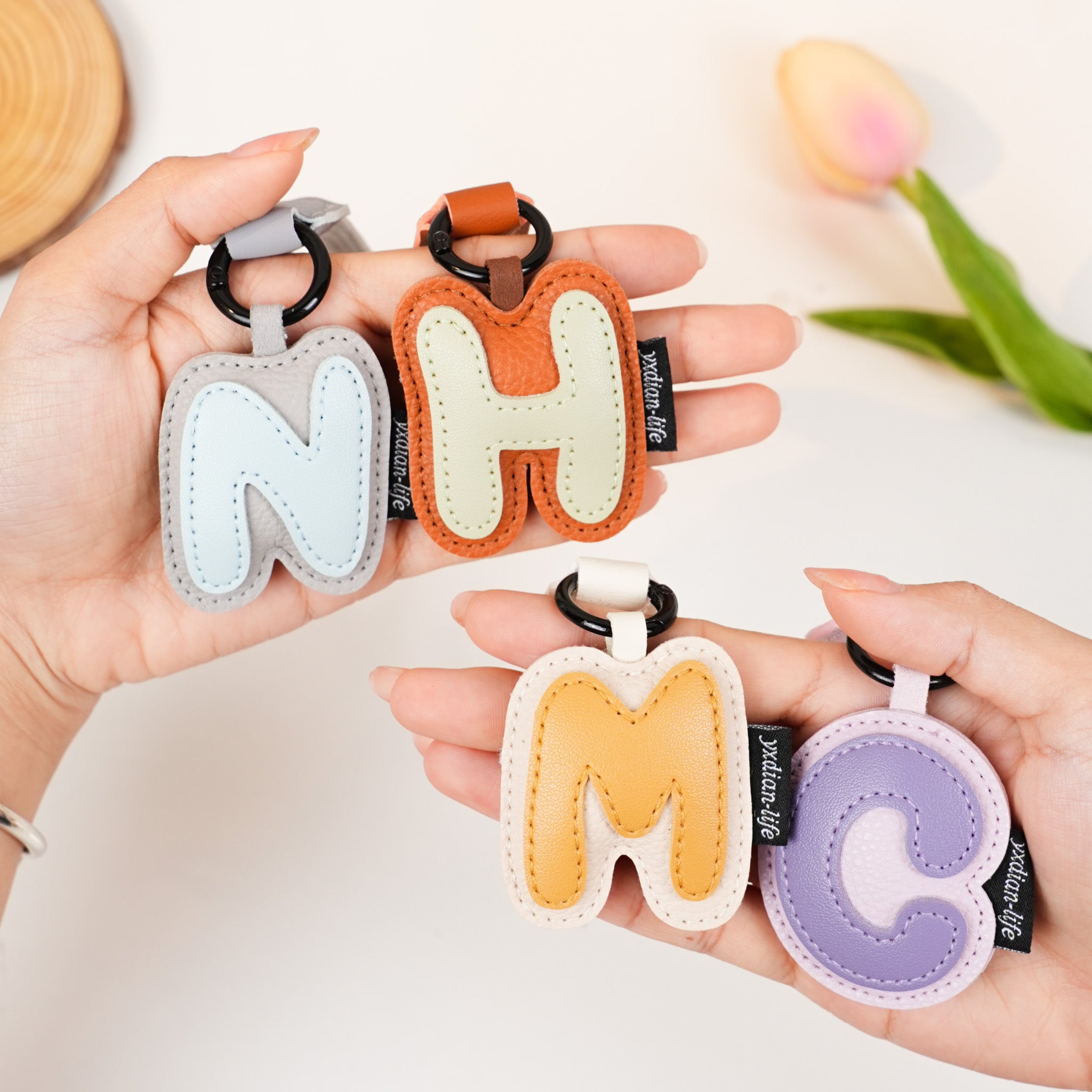 Móc khóa chữ cái - 22 chữ cái alphabet