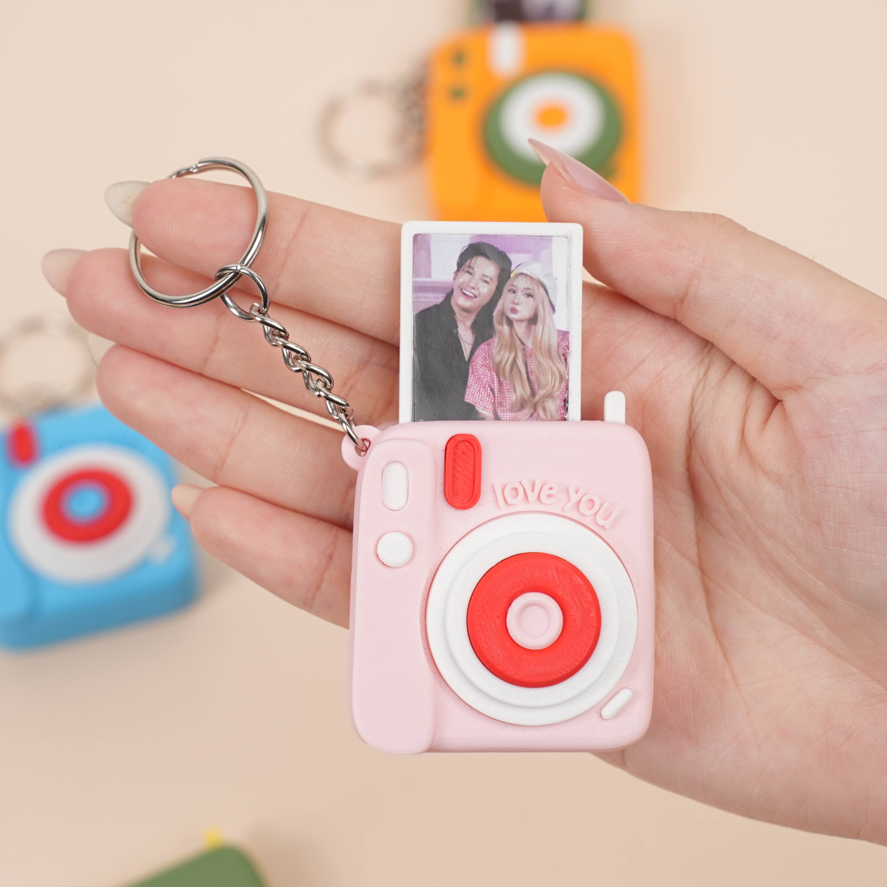 Móc Khoá Clicky Instax Cá Nhân Hoá