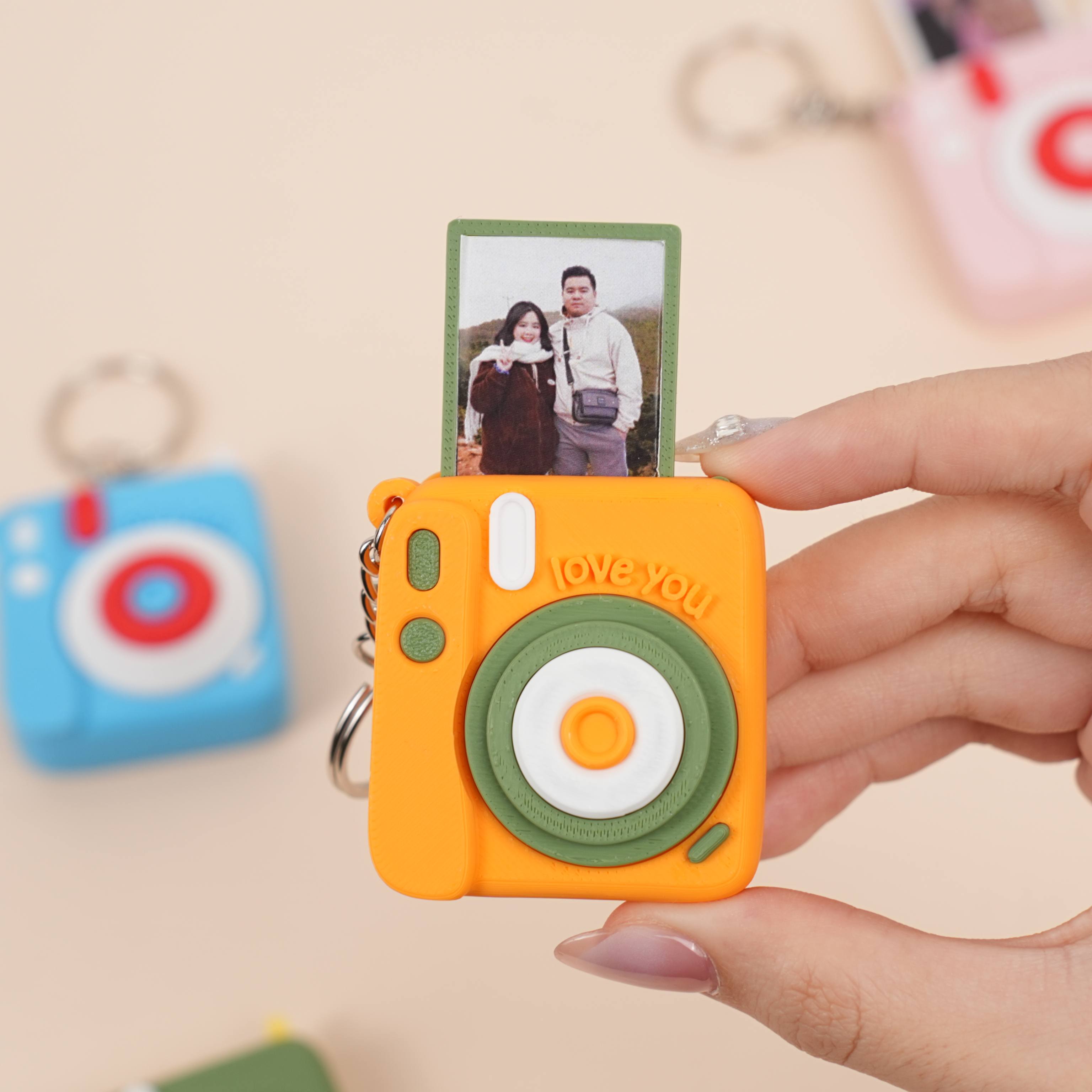 Móc Khoá Clicky Instax Cá Nhân Hoá