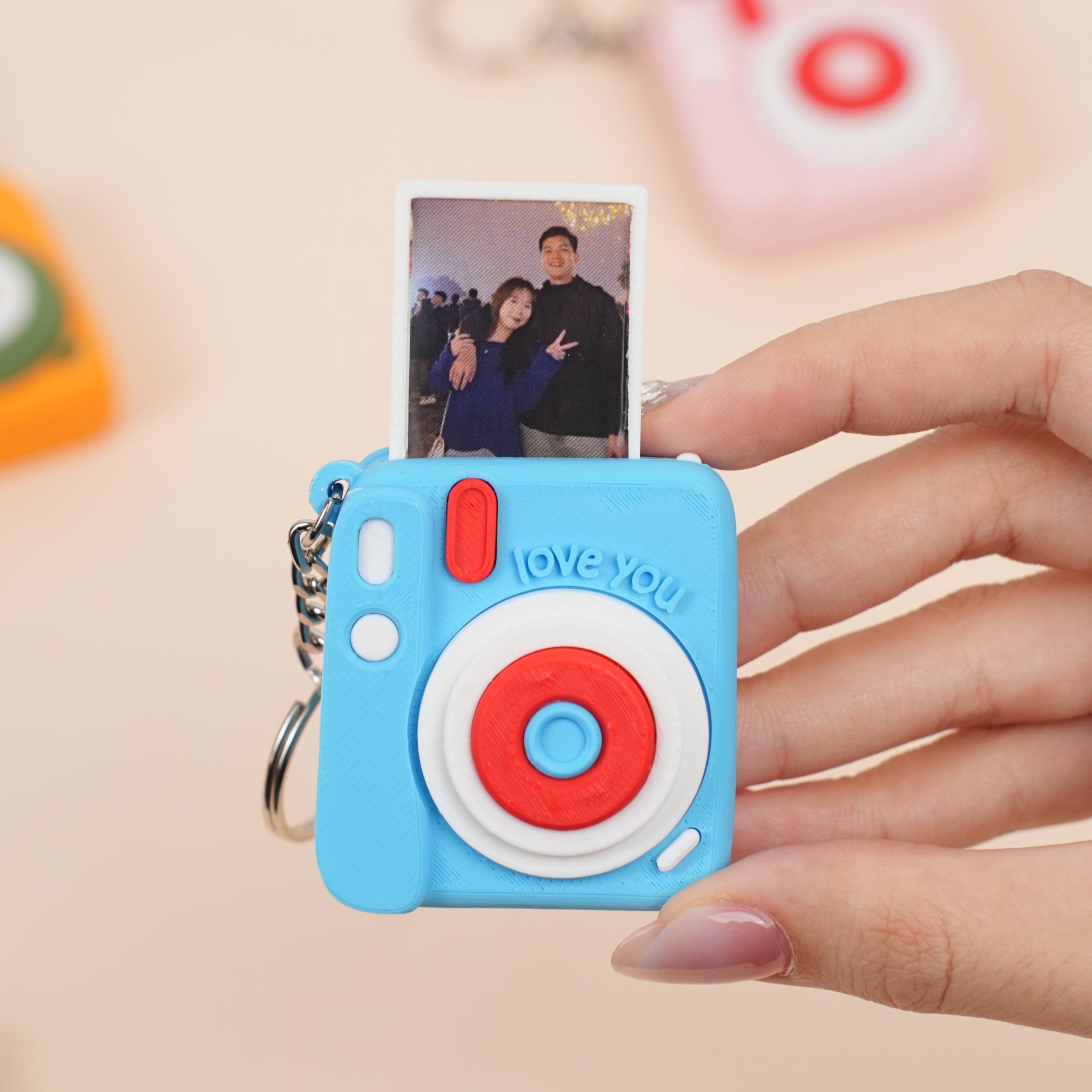 Móc Khoá Clicky Instax Cá Nhân Hoá