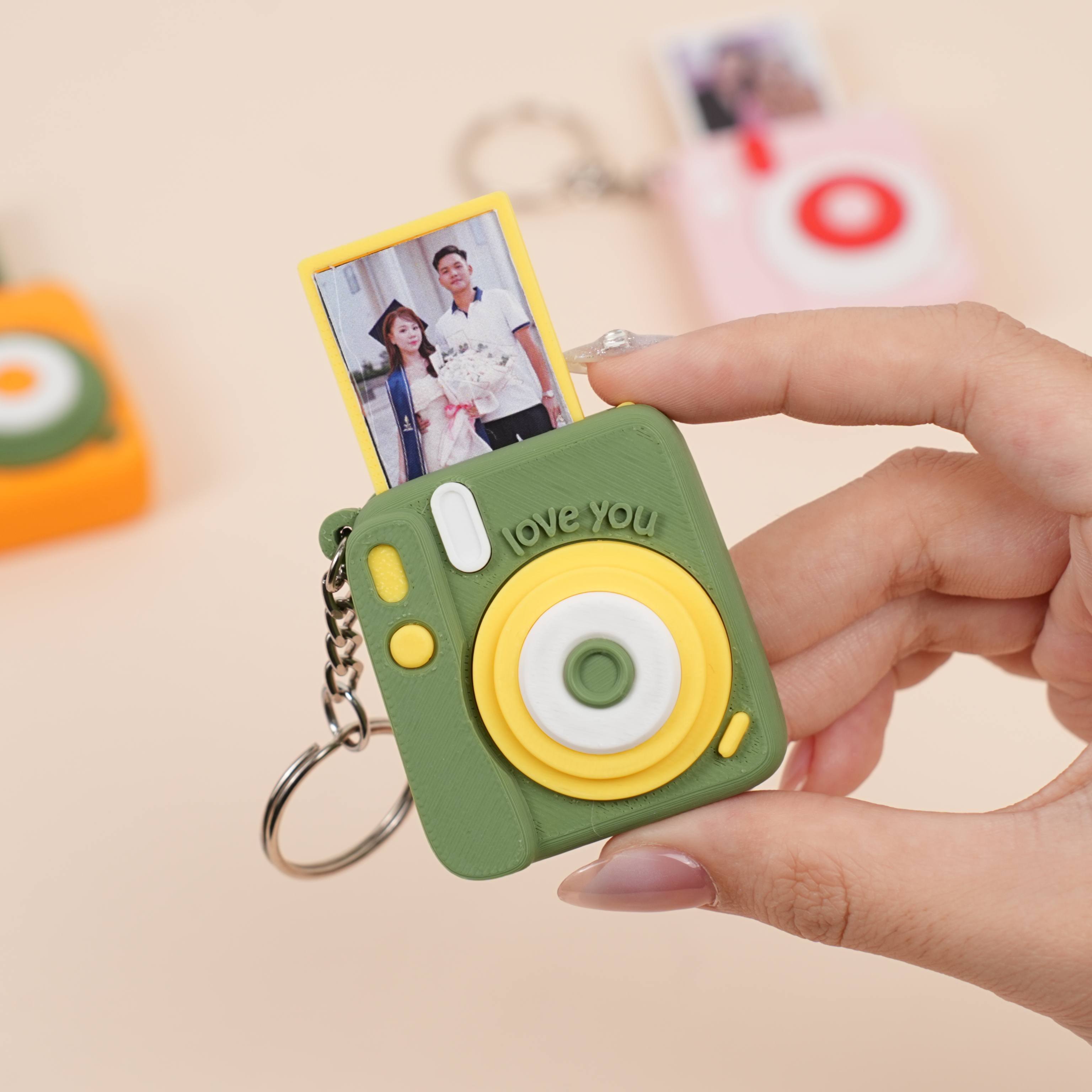 Móc Khoá Clicky Instax Cá Nhân Hoá