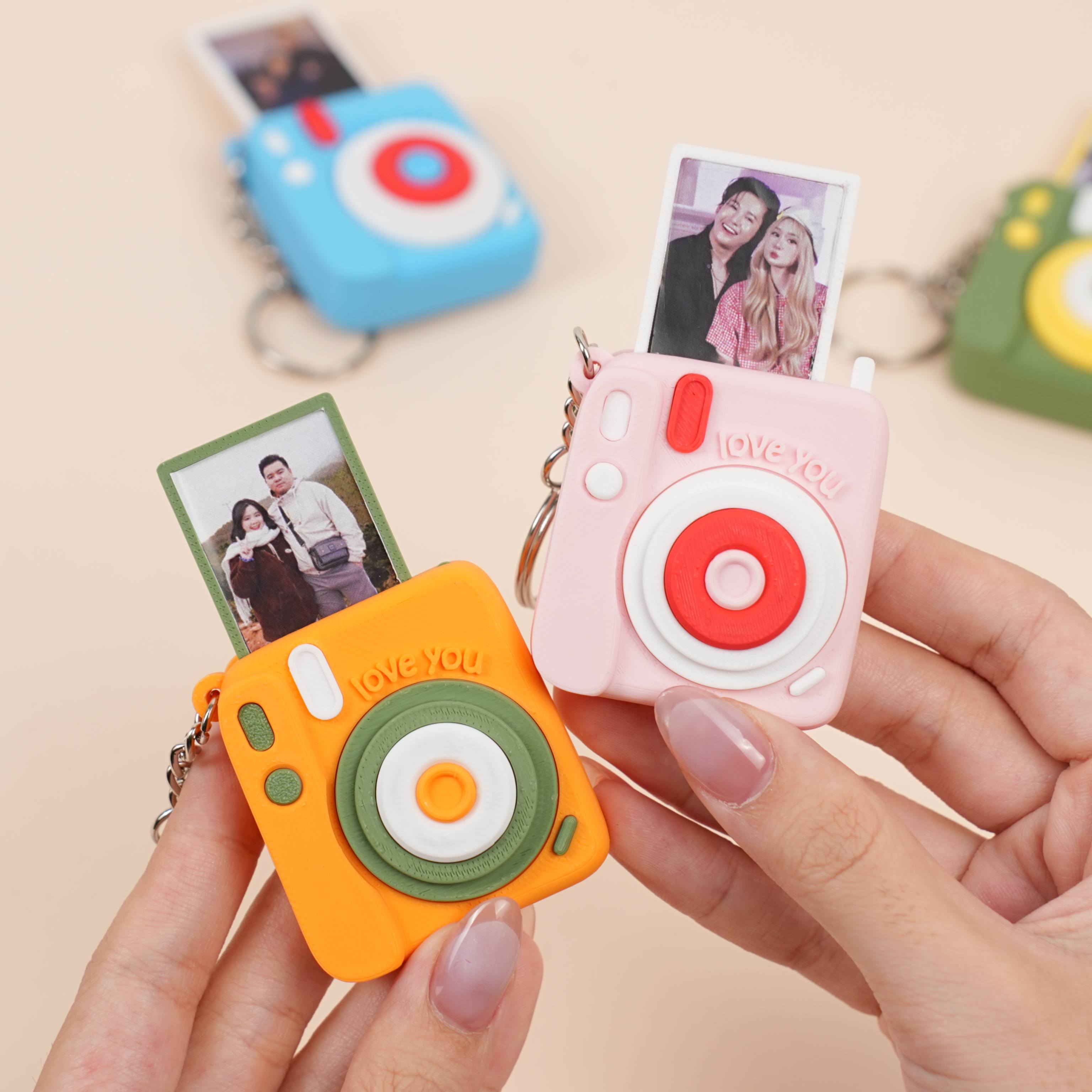 Móc Khoá Clicky Instax Cá Nhân Hoá
