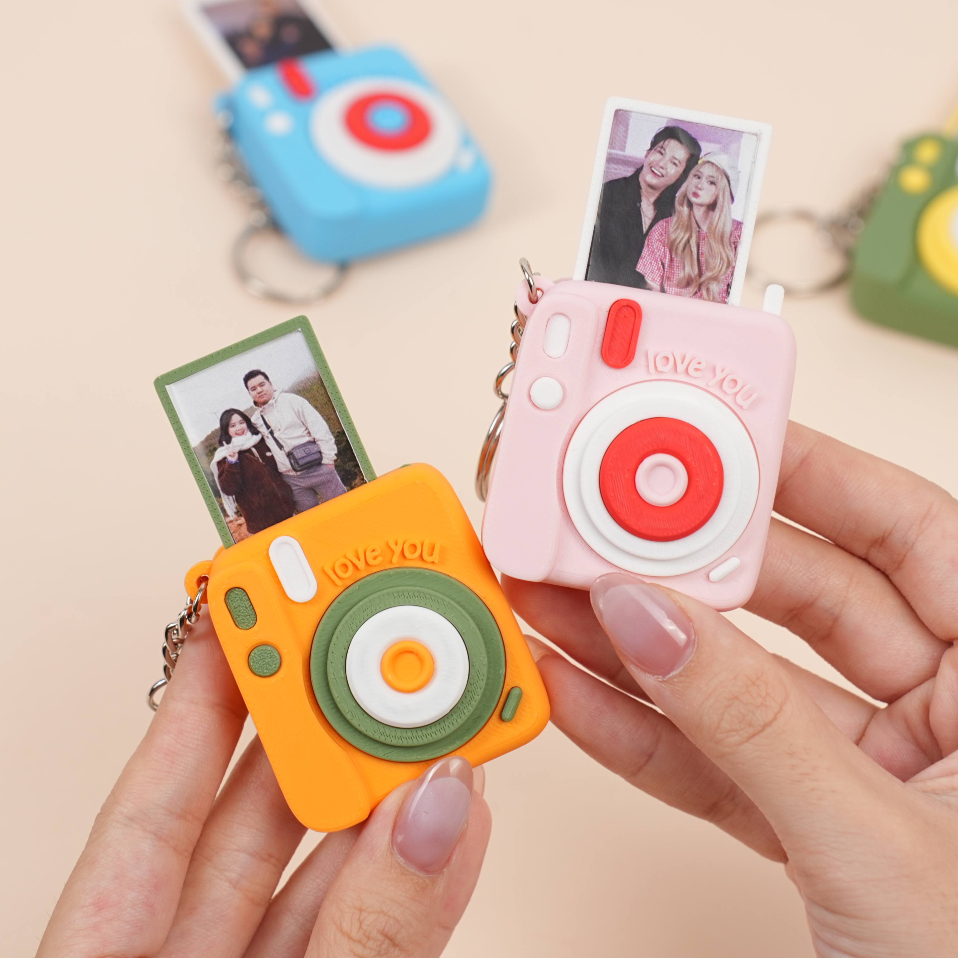 Móc Khoá Clicky Instax Cá Nhân Hoá