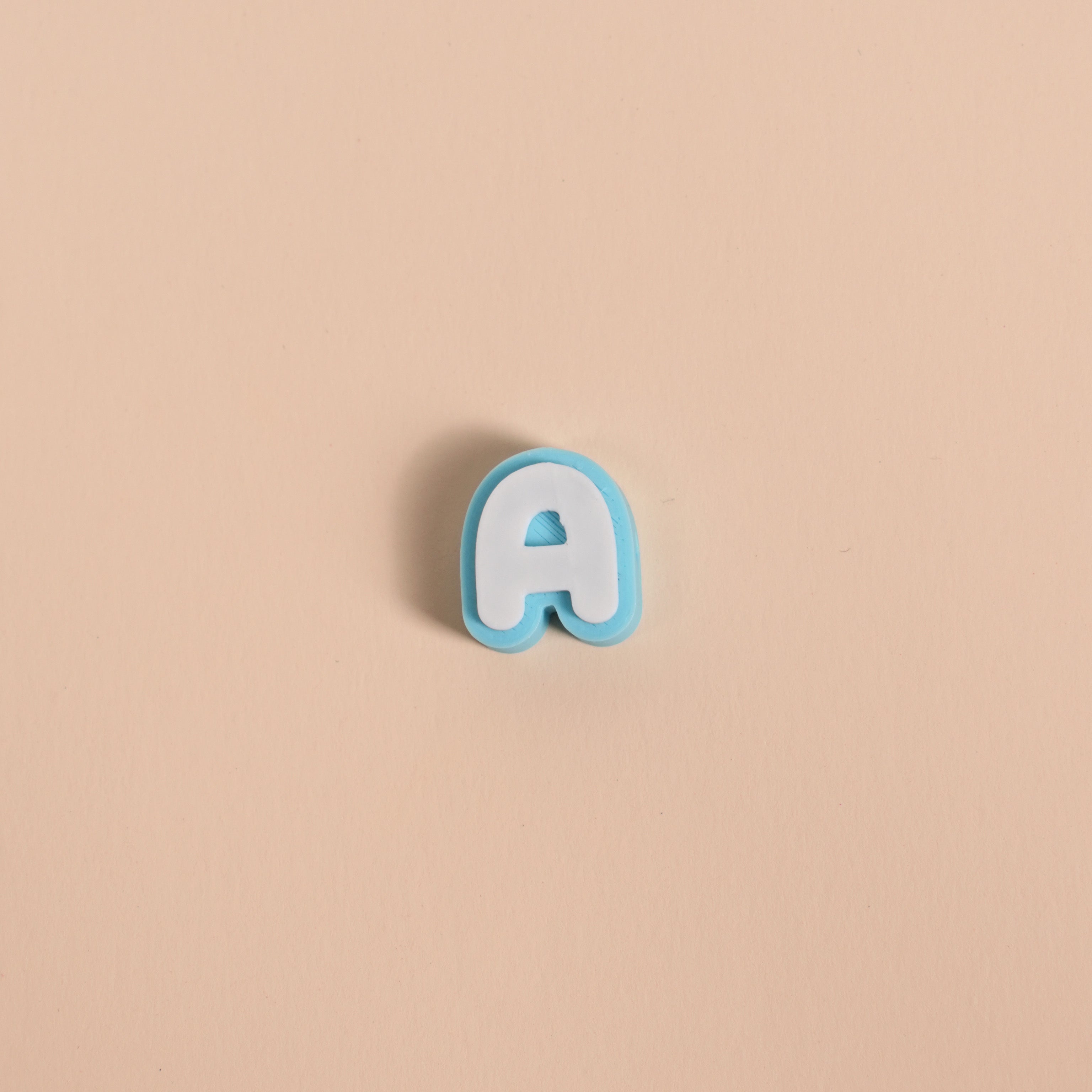 Charm Chữ Đục Mini Trang Trí Keychain - Charm Chữ Cái Pastel Tự Lắp Tên Cá Nhân Hoá