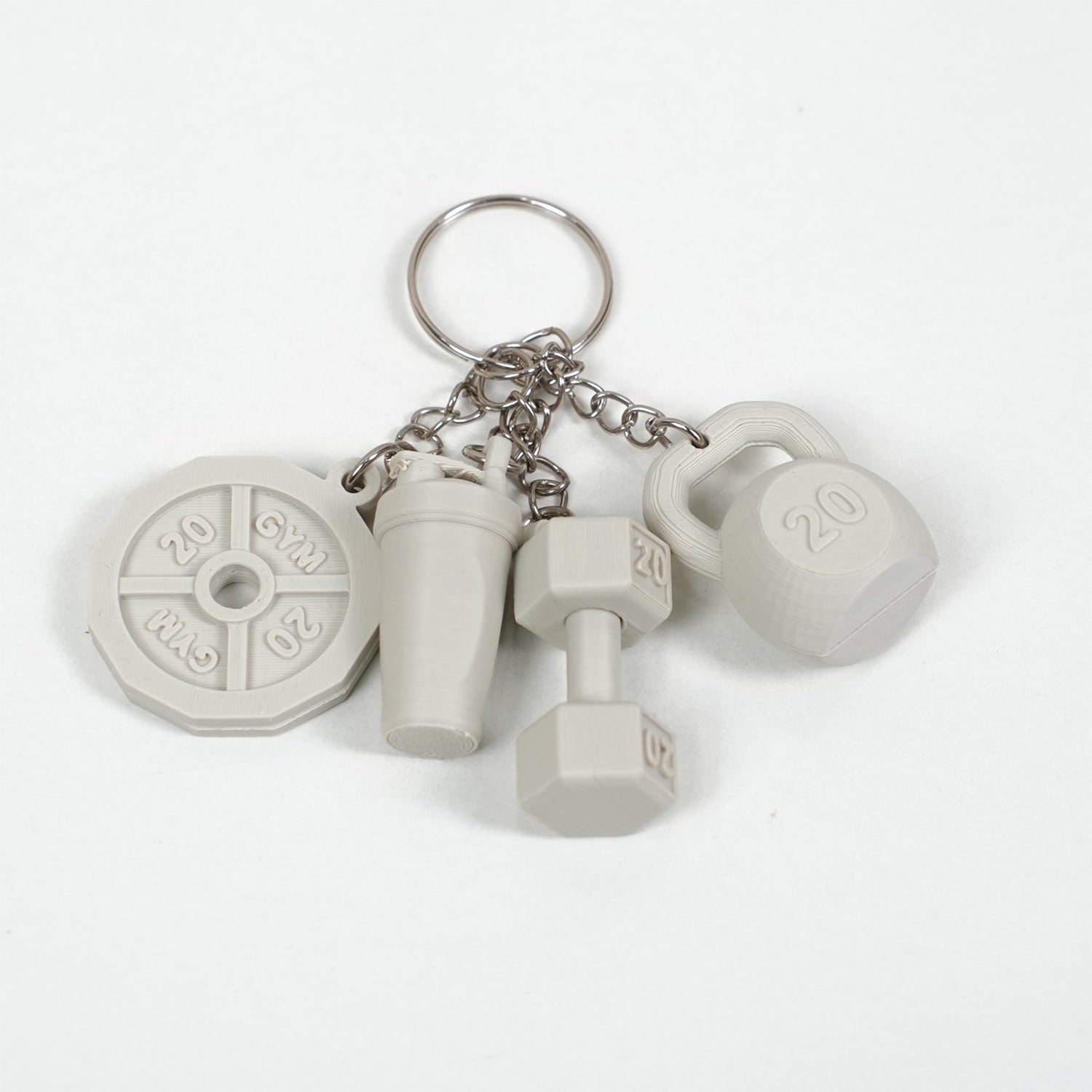 Set Móc Khóa Gym Fitness 4 Chi Tiết – Phụ Kiện Quà Tặng Cho Người Tập GYM