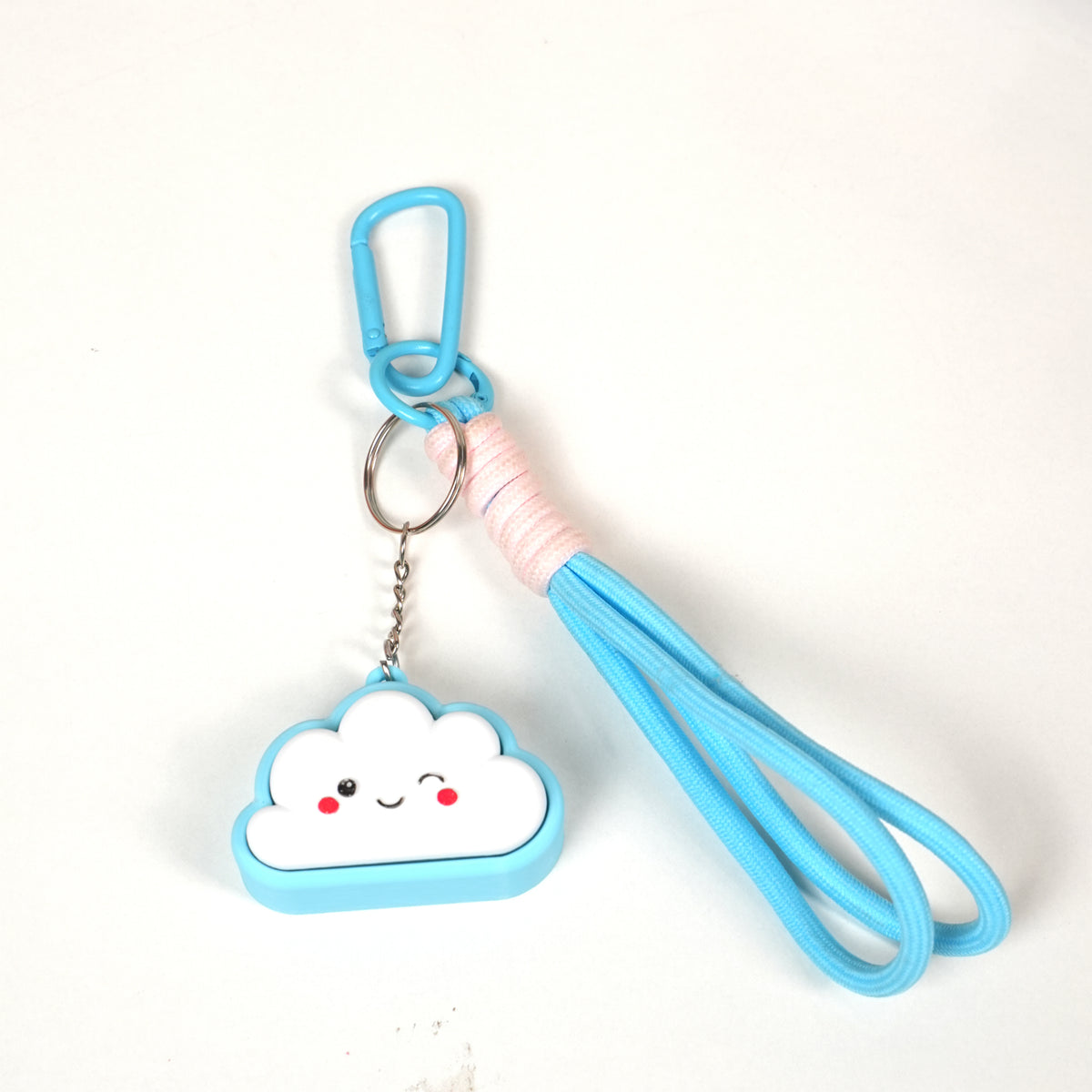 Móc Khoá Clicky Đám Mây Dễ Thương – Phụ Kiện Treo Túi, Quà Tặng In Tên Cá Nhân Hoá