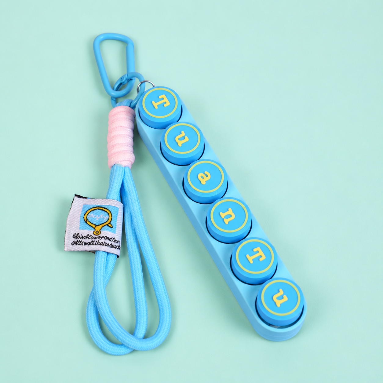 Móc Khóa Clicky Bàn Phím Shape Tròn Custom Tên Theo Yêu Cầu – Keychain Phím Cơ Cá Nhân Hoá