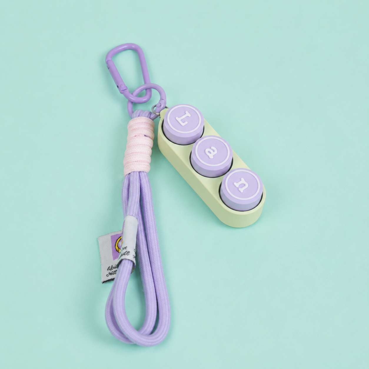 Móc Khóa Clicky Bàn Phím Shape Tròn Custom Tên Theo Yêu Cầu – Keychain Phím Cơ Cá Nhân Hoá