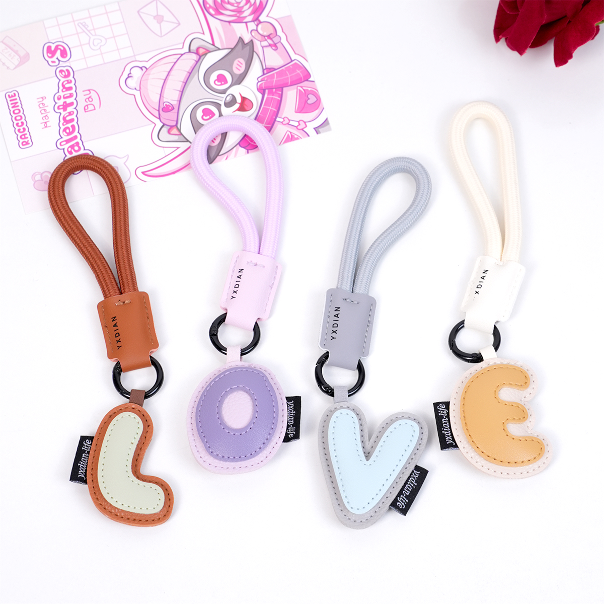 Móc khóa chữ cái - 22 chữ cái alphabet