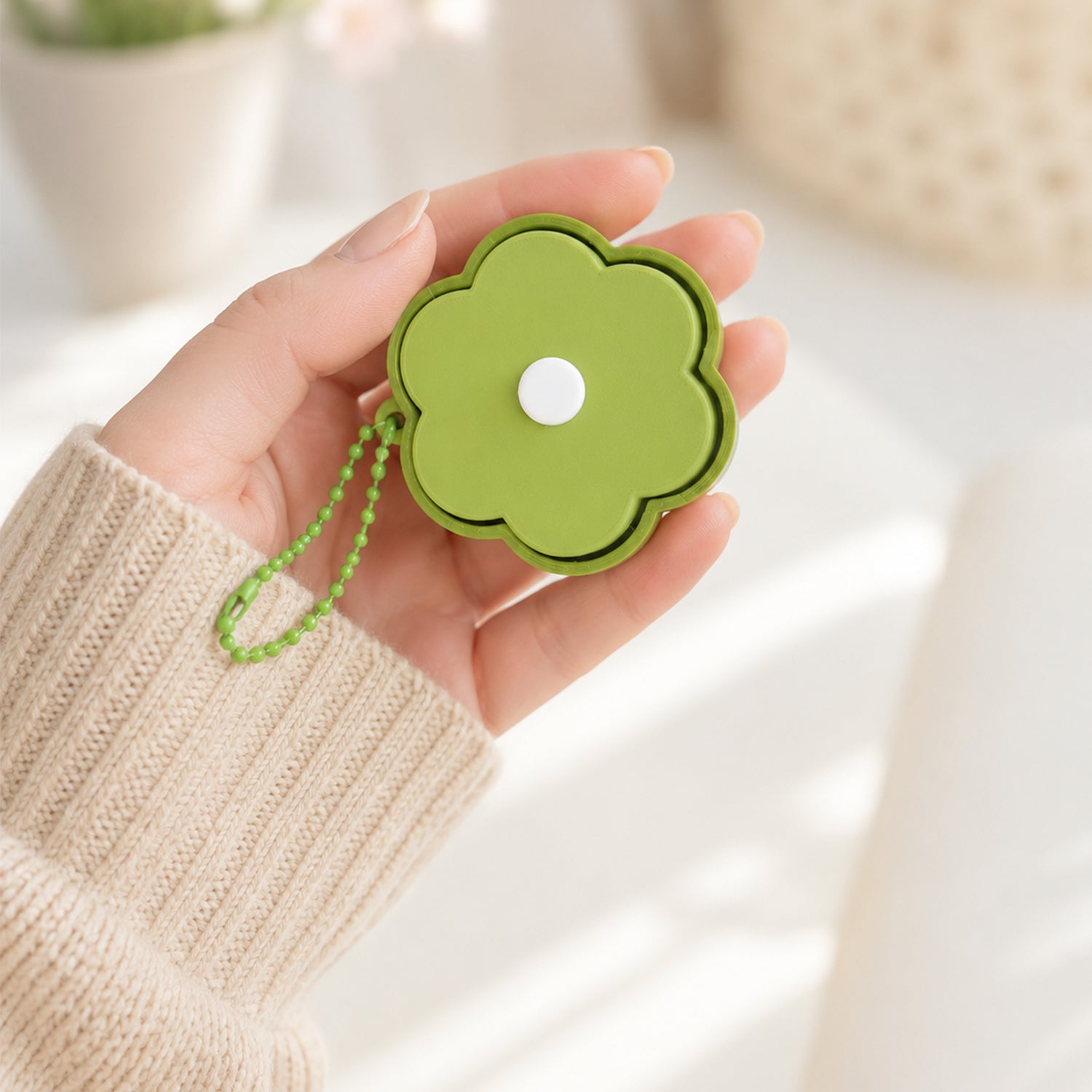 Móc Khoá Clicky Bông Hoa Dễ Thương – Phụ Kiện Mini Cute