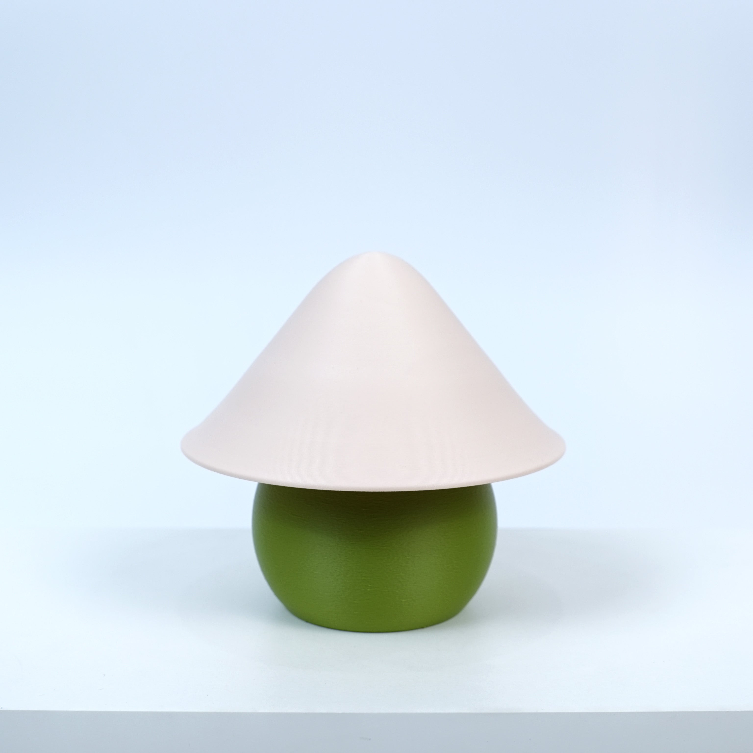 Amber Dome Lamp – Đèn Ngủ Trang Trí Đầu Giường, Ánh Sáng Vàng Ấm Sang Trọng