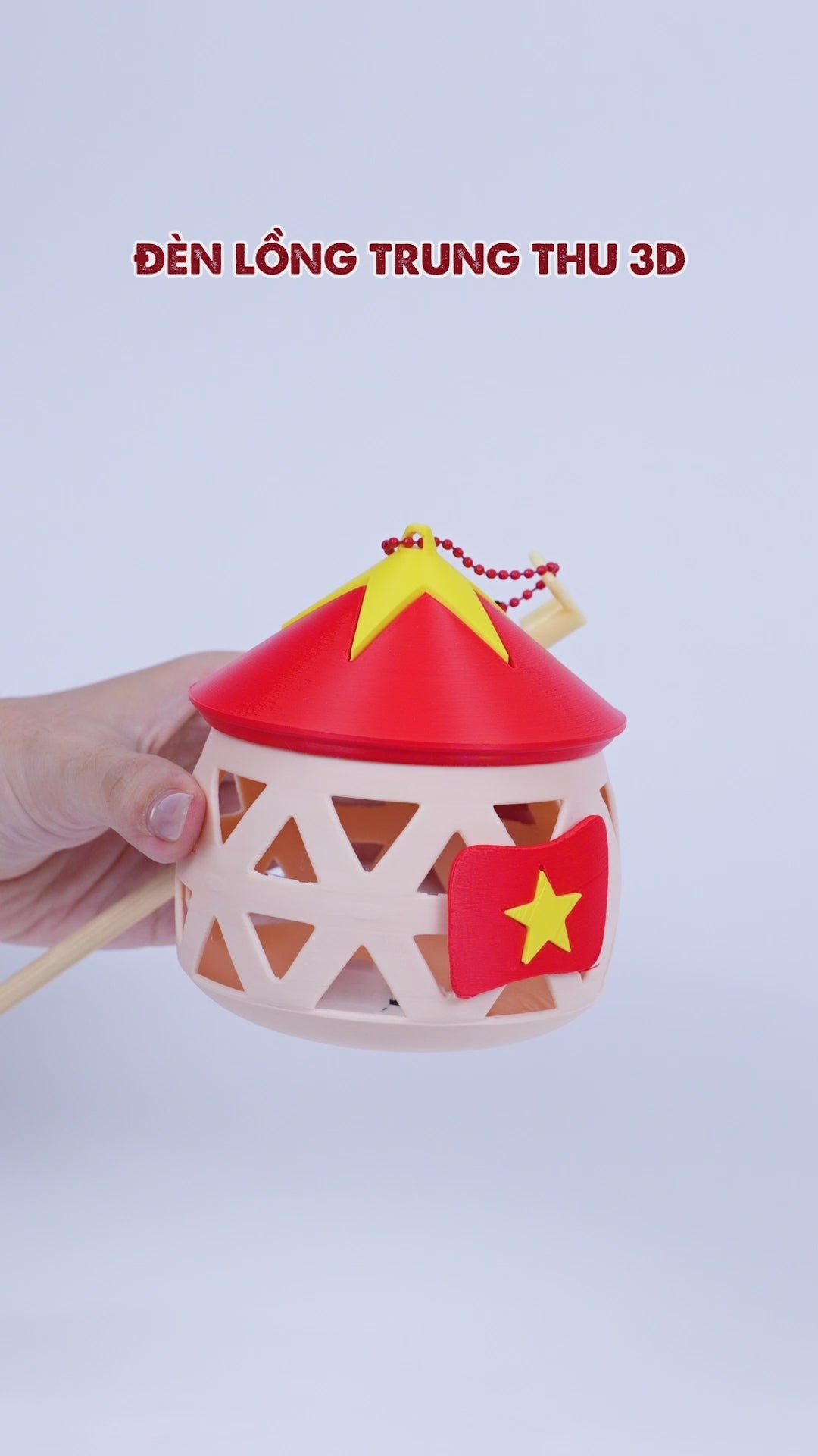 Đèn Lồng Trung Thu 3D – Đèn Cầm Tay Trang Trí Tết Trung Thu